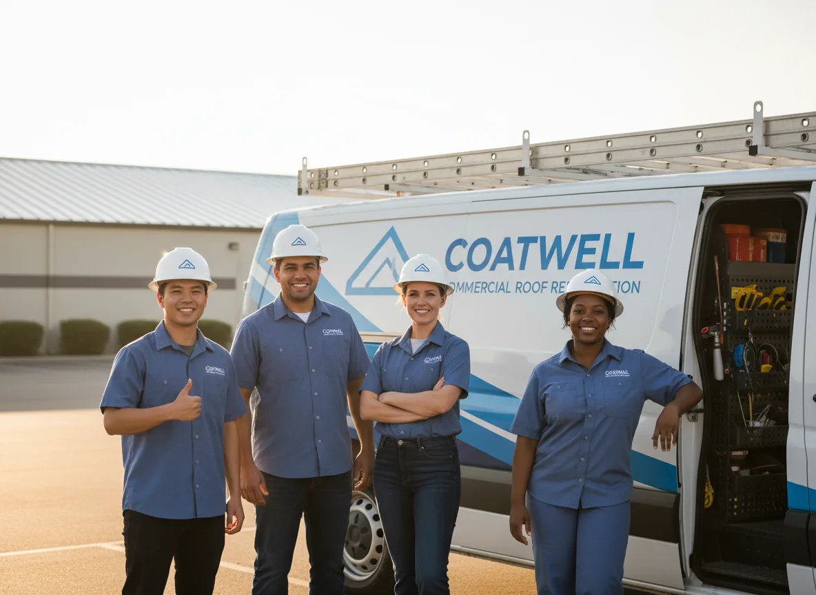 Commercial roof coating company in Westside, IA
